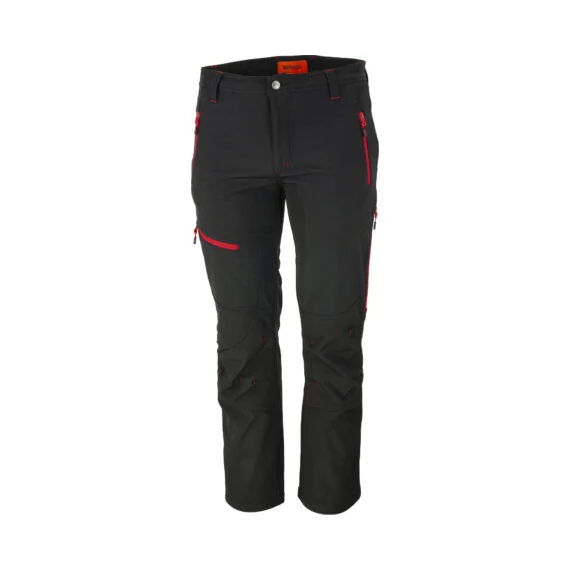 Bennon Force softshell nadrág, fekete/piros
