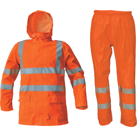 SIRET Hi-Vis PU esőköpeny HV narancssárga