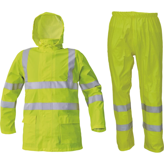 SIRET Hi-Vis PU esőköpeny HV sárga