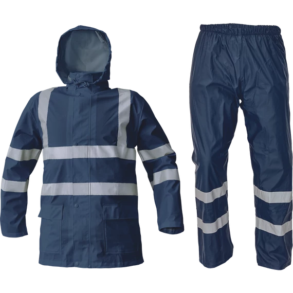 SIRET PU esőköpeny RFLX navy