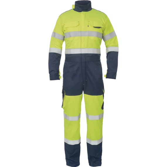 MULTINORM PICK PM HV overall sárga/navy