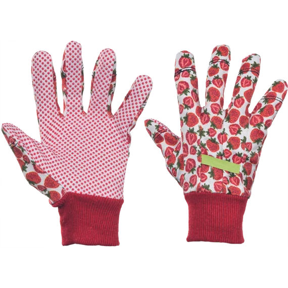 FRESH FRUIT textil kesztyű pöttyökkel