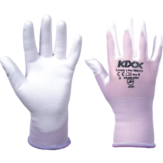 LOVELY LILAC kesztyű nylon  PU