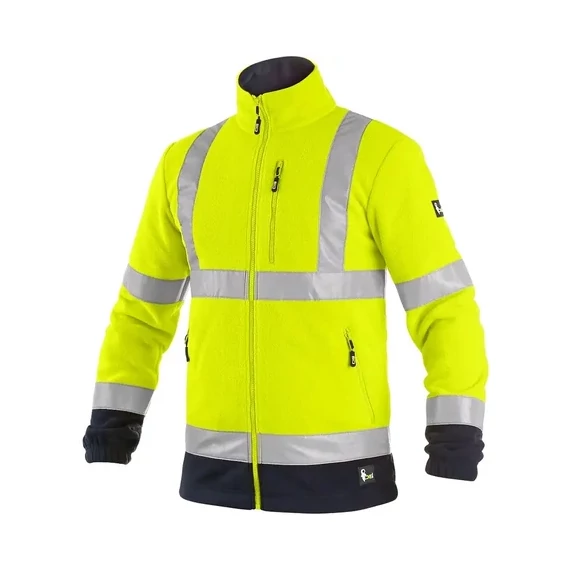 Preston fleece jól láthatósági kabát Sárga/kék