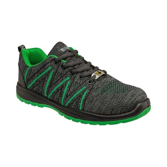 Bennon Knitter Green S1 ESD textil félcipő