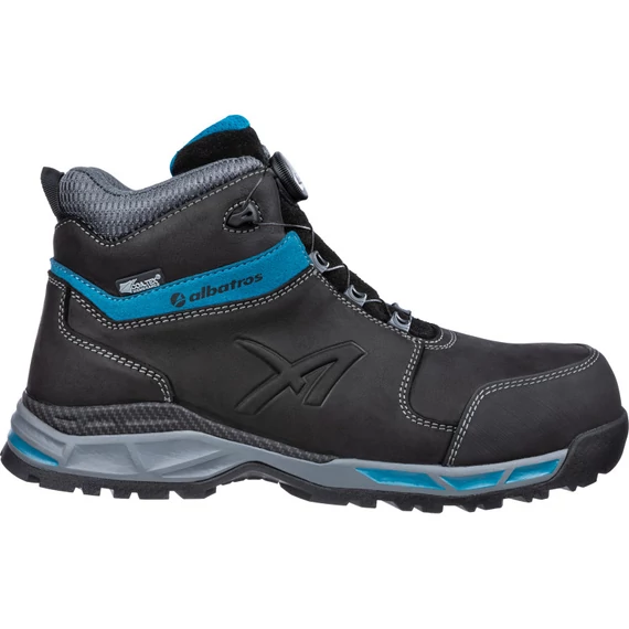 Albatros Tofane Black QL CTX Mid S7S ESD FO HRO SR munkavédelmi bakancs