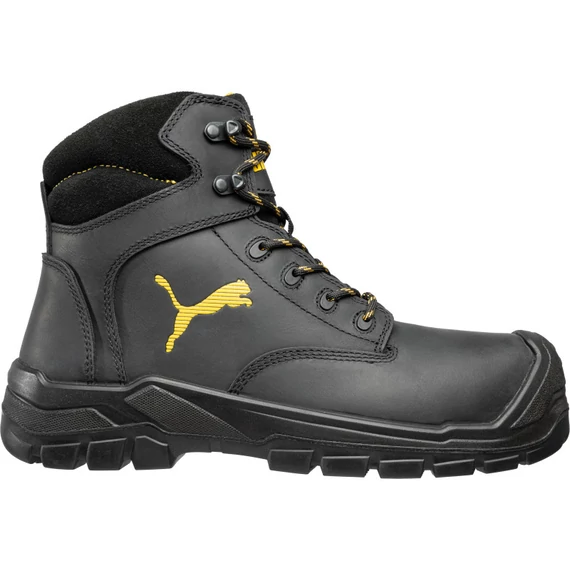 Puma Borneo Black Mid S3 CI HI HRO SRC munkavédelmi bakancs 
