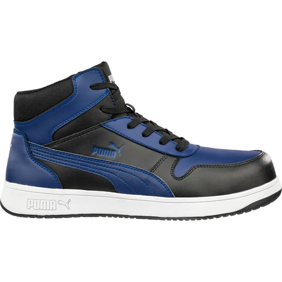 Puma Frontcourt BLUE/BLK Mid S3L ESD FO HRO SR munkavédelmi bakancs 