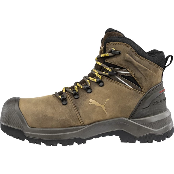 Puma Iron HD Brown Mid S3S FO LG CI SR munkavédelmi bakancs 