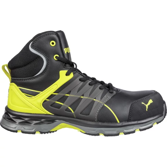Puma Velocity 2.0 Yellow Mid S3S ESD FO HRO SR munkavédelmi bakancs 