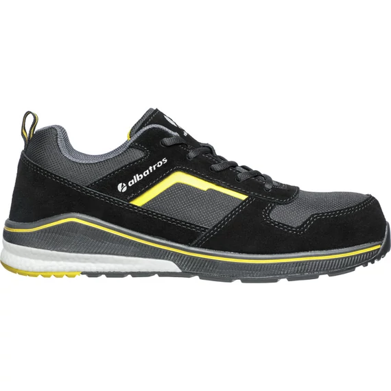 Albatros Court Black Low S3 ESD HRO SRC munkavédelmi cipő 