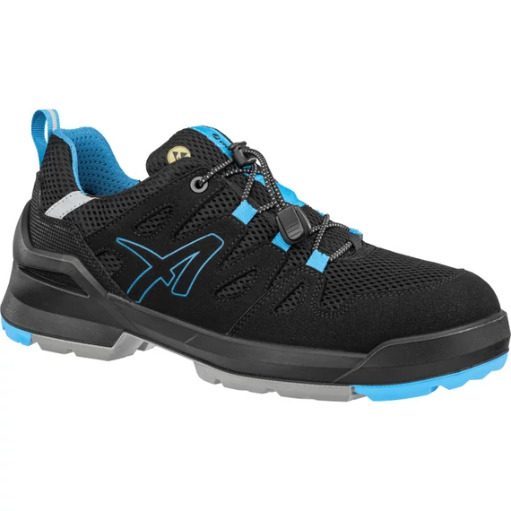 Albatros Fastpack Black/Blue Low S1PL ESD FO SR munkavédelmi cipő 