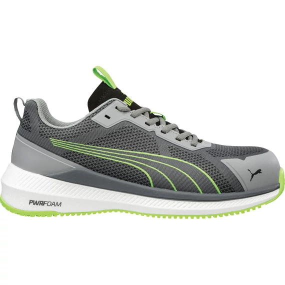 Puma Slide Grey/Green S1PS ESD FO HRO SR munkavédelmi cipő 