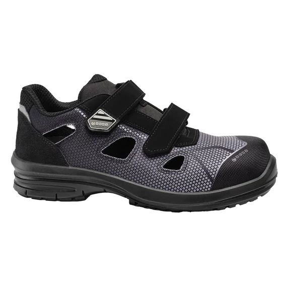 B0967A - SYRIUS Sandal S1PL ESD FO SR Fekete/Szürke