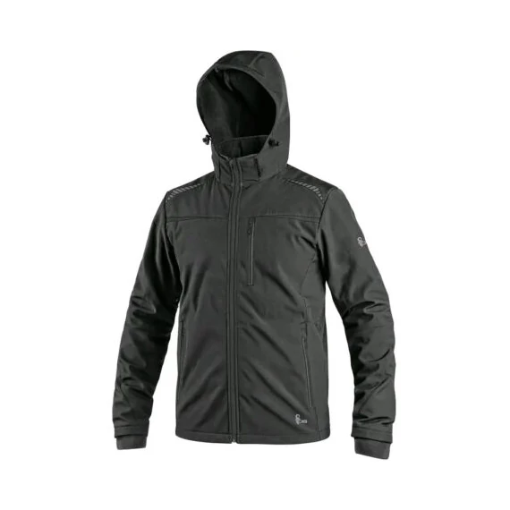 CXS NORFOLK SOFTSHELL KABÁT Fekete