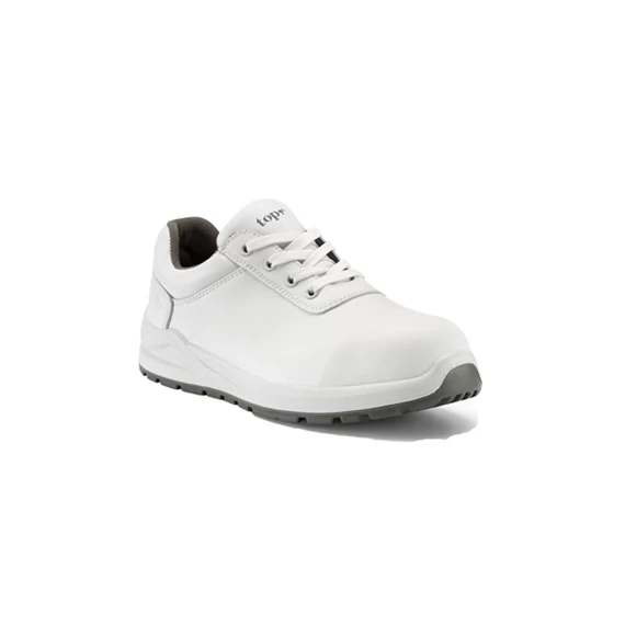 Védőfélcipő O2 SRC microfiber felsőrész PU talp TOP MICO, fehér