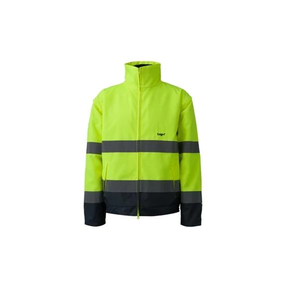 Dzseki jól láthatósági 2:1 (100%poliészter) TOP BUZZARD Y, fluo sárga