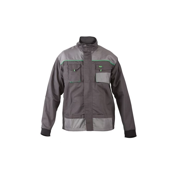 Munkakabát (65%poliészter 35%pamut) TOP GREEN JACKET, szürke