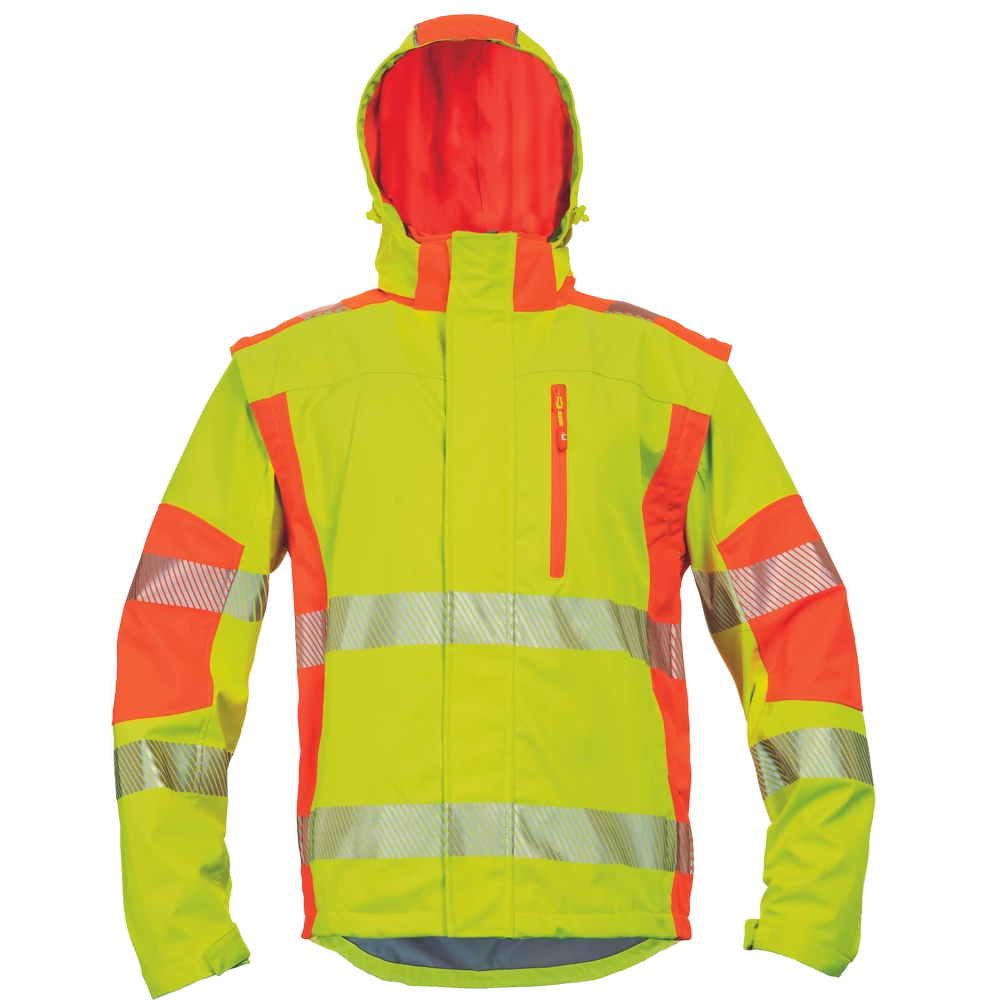 LATTON softshell kabát HV sárga/narancssárga