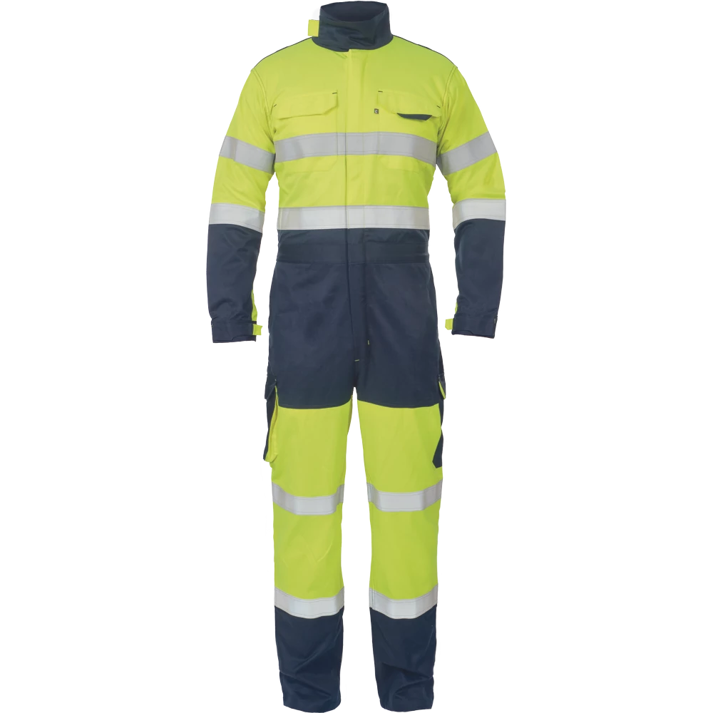 MULTINORM PICK PM HV overall sárga/navy