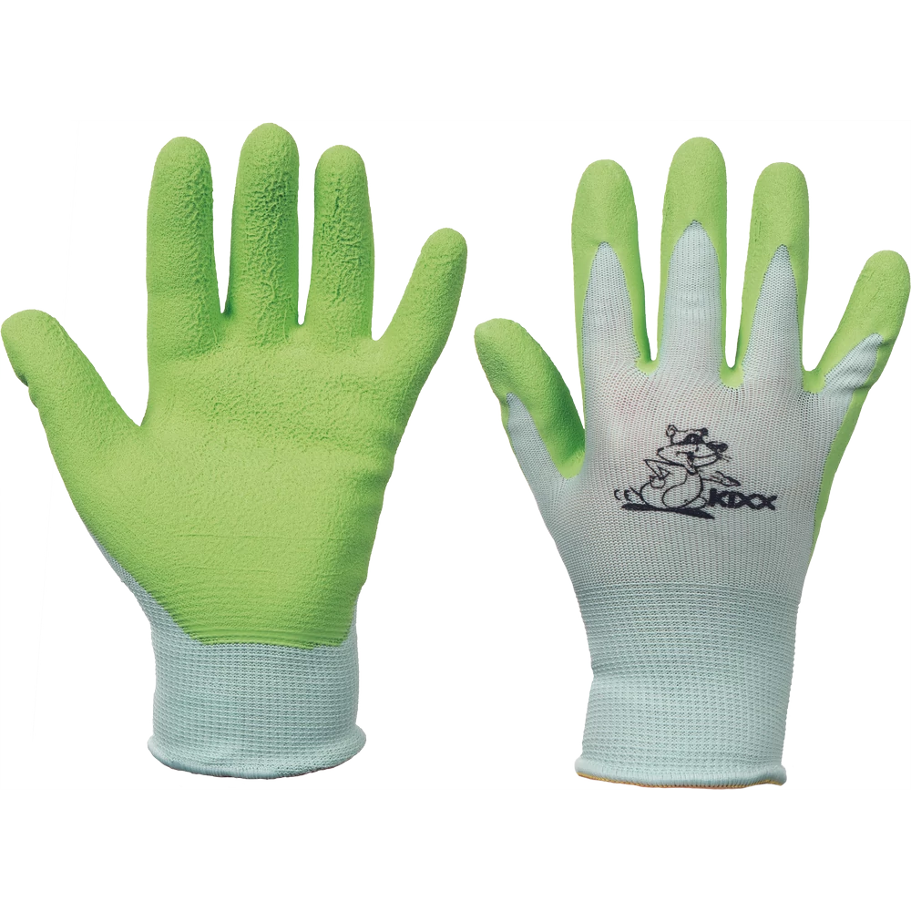 FUDGE kesztyű nylon, latex tenyérrel