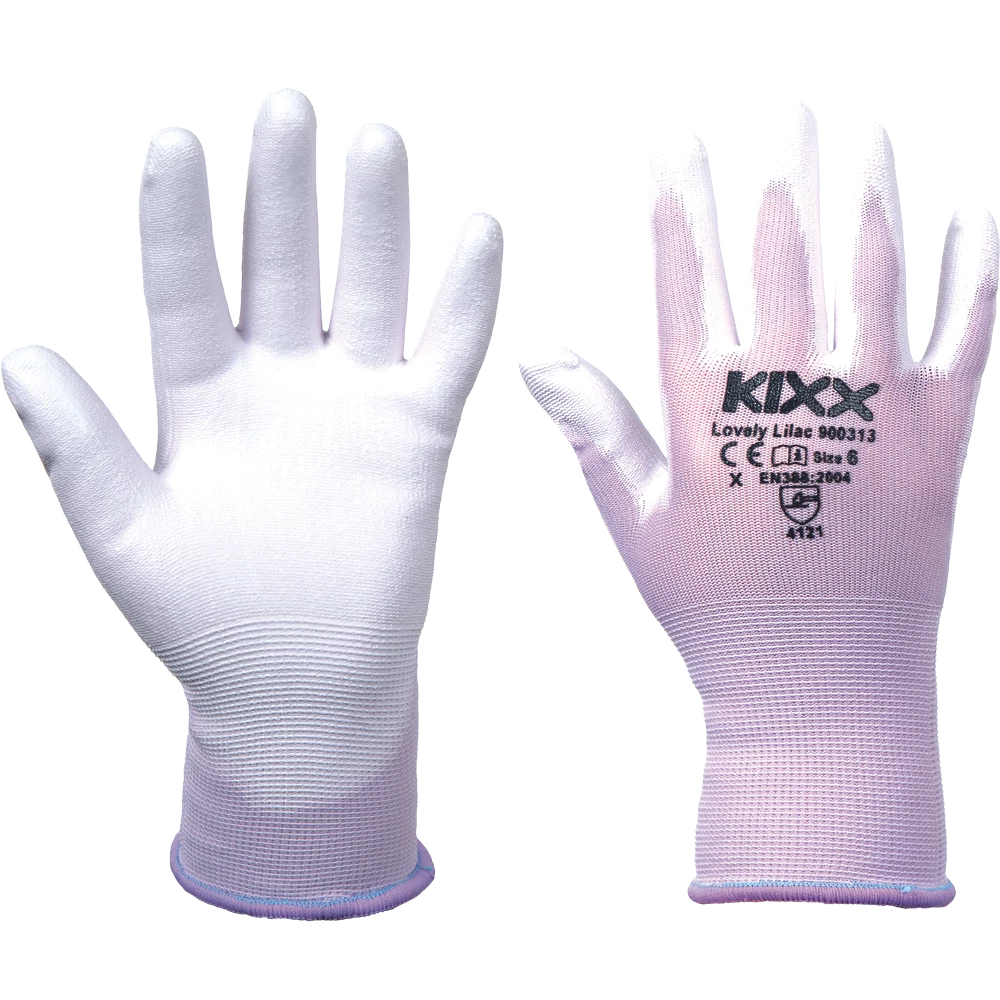 LOVELY LILAC kesztyű nylon  PU