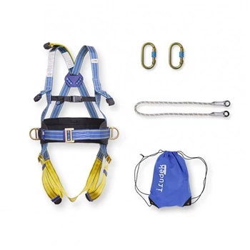 Heveder szett Irudek Sekuralt Teide Light 4 plus + 981 karabiner 10150 statikus kötél, kék/sárga