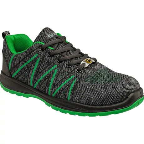 Bennon Knitter Green S1 ESD textil félcipő