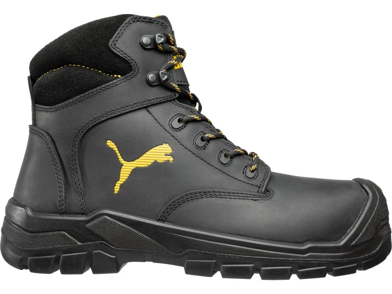 Puma Borneo Black Mid S3 CI HI HRO SRC munkavédelmi bakancs 