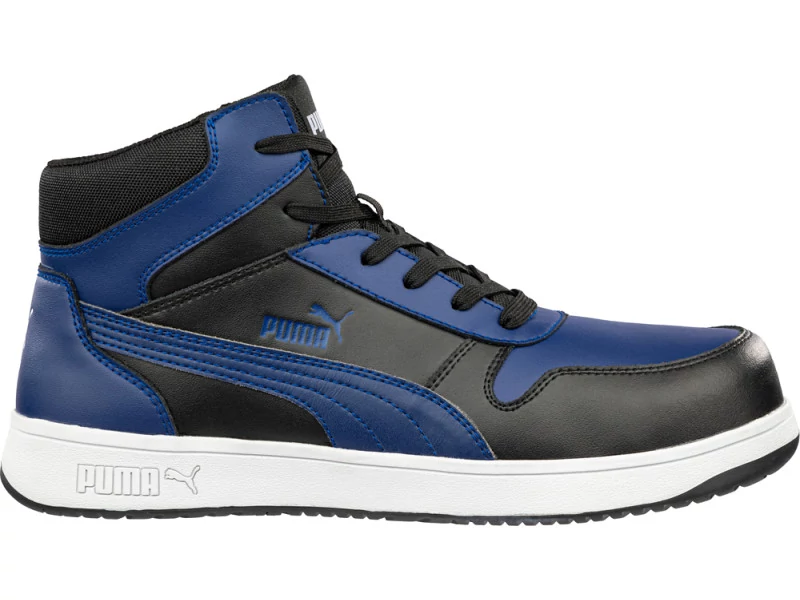 Puma Frontcourt BLUE/BLK Mid S3L ESD FO HRO SR munkavédelmi bakancs 