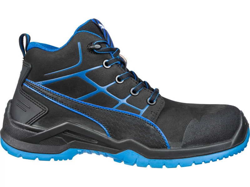 Puma Krypton Blue Mid S3 ESD SRC Védőbakancs 