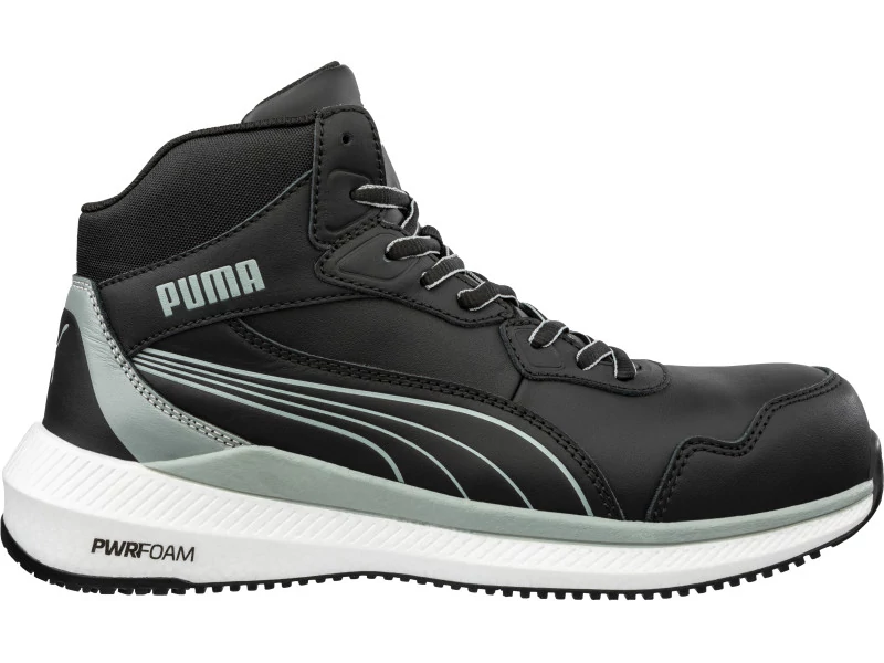 Puma Zoom Black S3S ESD FO HRO SR munkavédelmi bakancs 