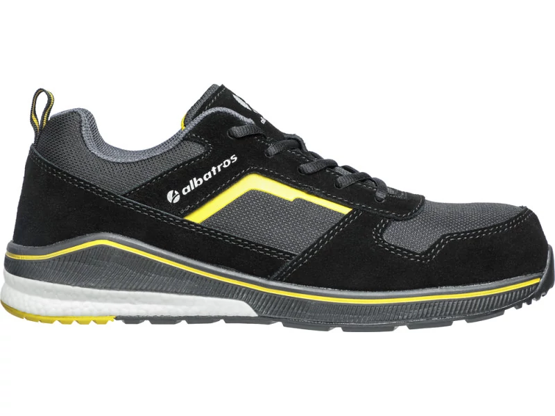 Albatros Court Black Low S3 ESD HRO SRC munkavédelmi cipő 