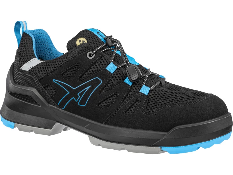 Albatros Fastpack Black/Blue Low S1PL ESD FO SR munkavédelmi cipő 