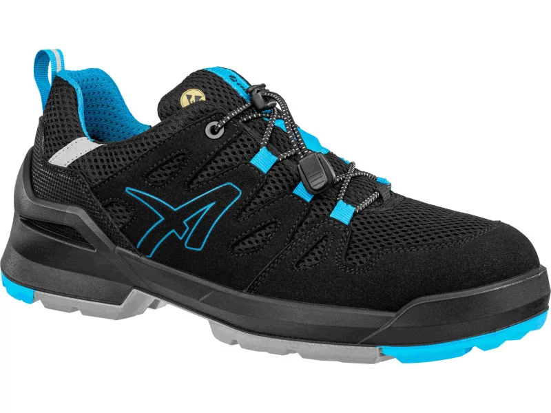 Albatros Fastpack Black/Blue XW Low S1PL ESD FO SR munkavédelmi cipő 