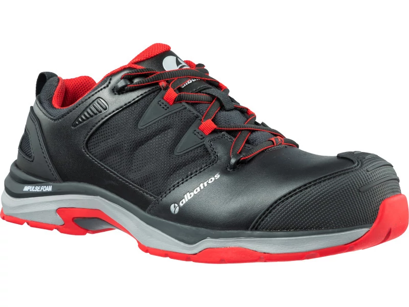 Albatros Ultratrail Black Low S3S ESD FO HRO SR munkavédelmi cipő 