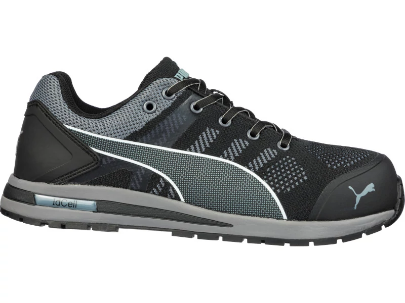 Puma Elevate Knit Black S1P ESD HRO SRC védőcipő 