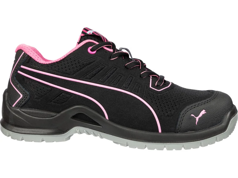 Puma Fuse TC Pink Wns Low S1P ESD SRC női védőcipő 