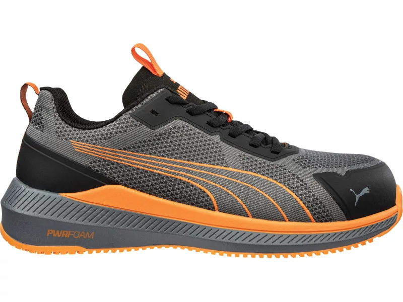 Puma Slide Grey/Orange S1PS ESD FO HRO SR munkavédelmi cipő 