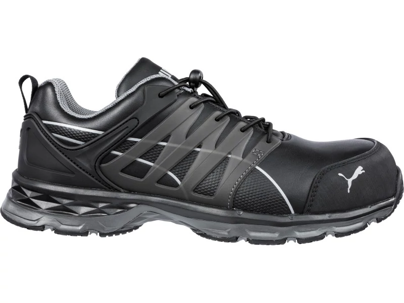 Puma Velocity 2.0 Black Low S3 ESD HRO SRC munkavédelmi cipő 