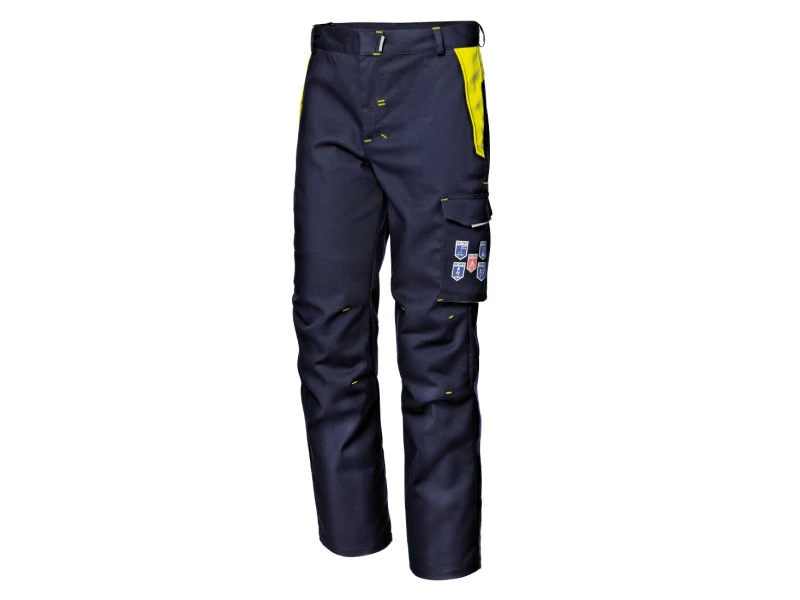 Sir Safety System Polytech Stretch multifunkcionális nadrág Kék/Sárga