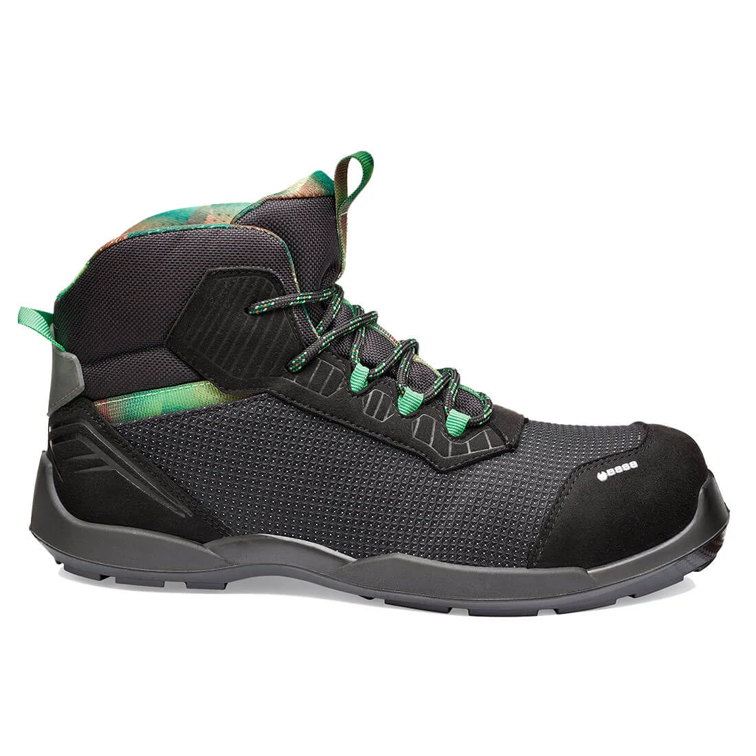 B0667B - Yellowstone Top Mid Boot S3S ESD FO SR Fekete