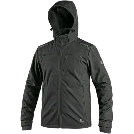 CXS NORFOLK SOFTSHELL KABÁT Fekete