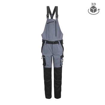 TOP PHOENIX CO2D BP melles nadrág, black/grey/fluo yellow