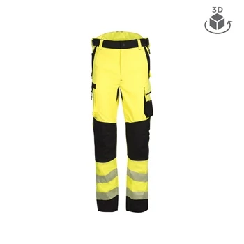 TOP PHOENIX HI2D P derekas nadrág, fluo yellow/black